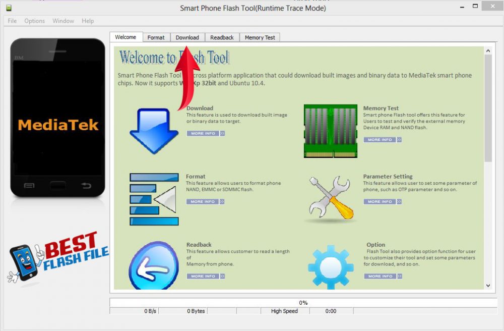 load a scatter in sp flash tool