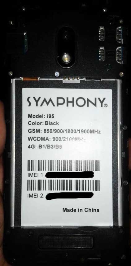 Symphony i95 Flash File Firmware