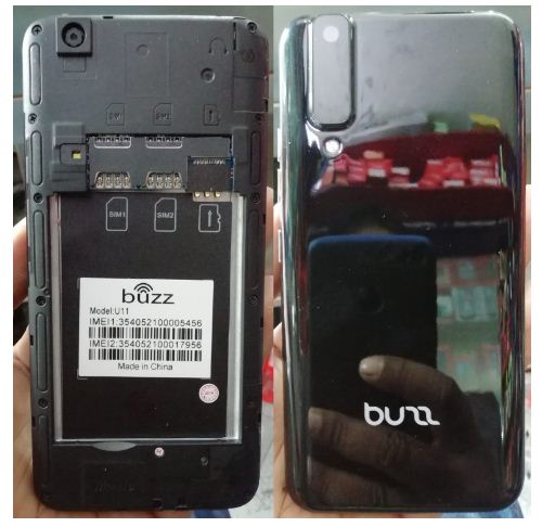Buzz U11 Flash File without password