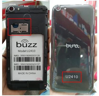 Buzz U2410 flash file without password