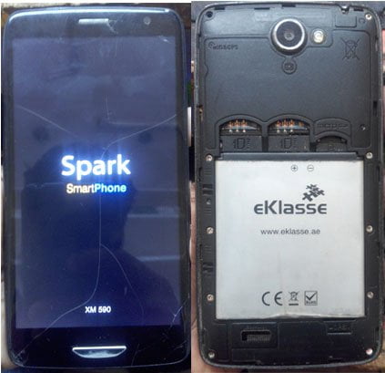 Eklasse Spark XM590 Flash File without password