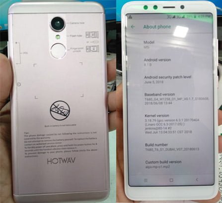 Hotwav M5i flash file without password