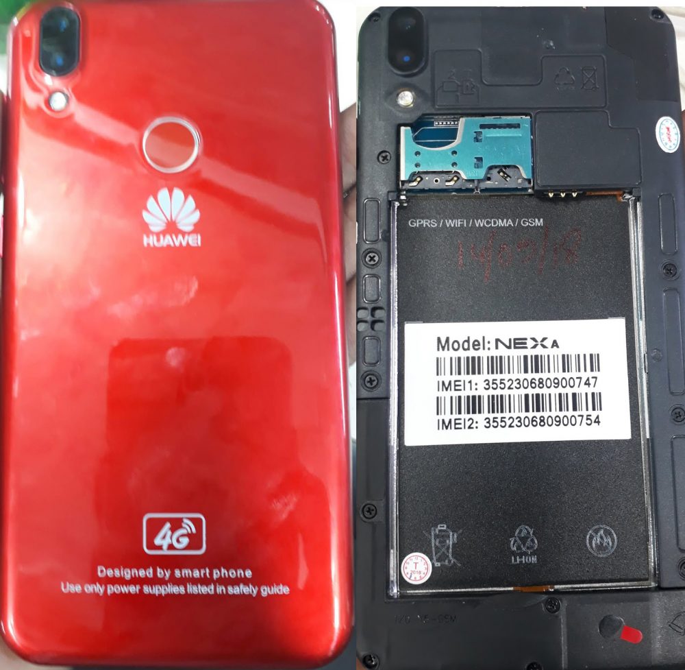 Huawei Clone Nexa flash file without password