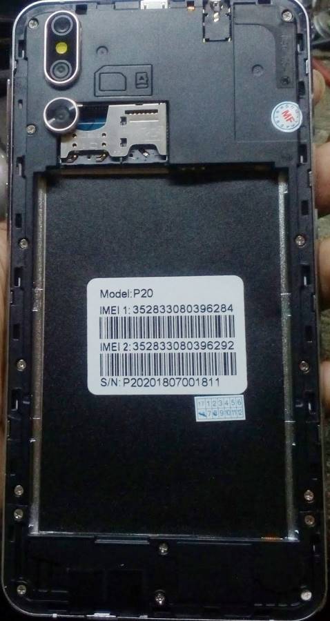 Huawei Clone P20 Flash File without password