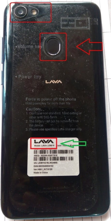 Lava R3 Note flash file without password