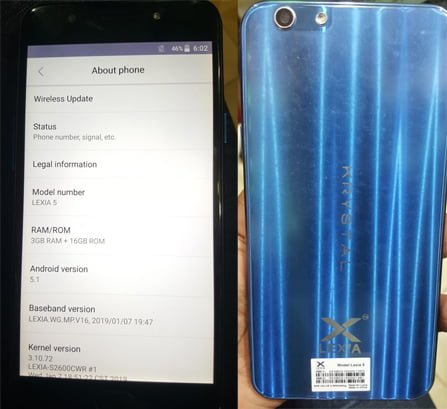 Lexia 5 flash file without password