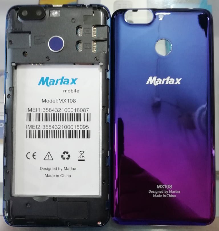 Marlax MX108 flash file without password