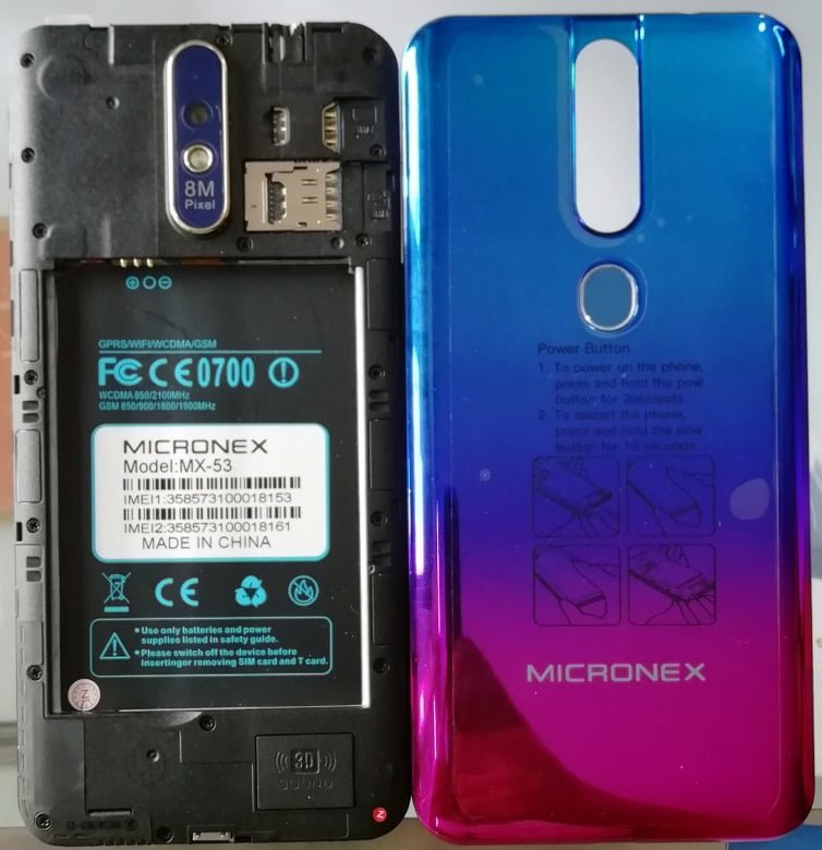 Micronex MX-53 Flash File without password