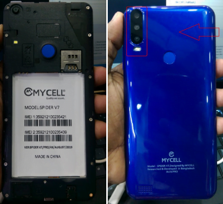 Mycell-Spider-V7 Flash File Firmware