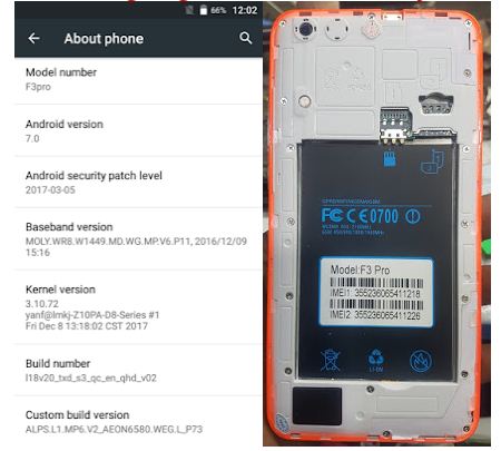 Oppo Clone F3 Pro flash file without password