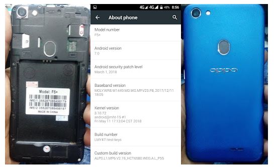 Oppo Clone F5+ flash file without password