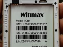 Winmax X50 Flash File 1 Winmax X50 Flash File without password