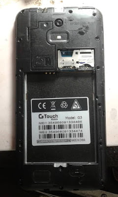 G Touch G3 Flash File without password