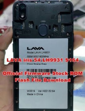 Lava Iris 54 Frp reset File without password