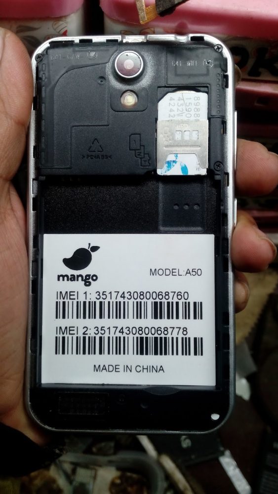 Mango A50 Flash File without password