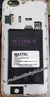 Maxtel Max 20 Flash File Firmware MT6580 8.0 LCD Fix Hang Logo & Dead Recovery Firmware