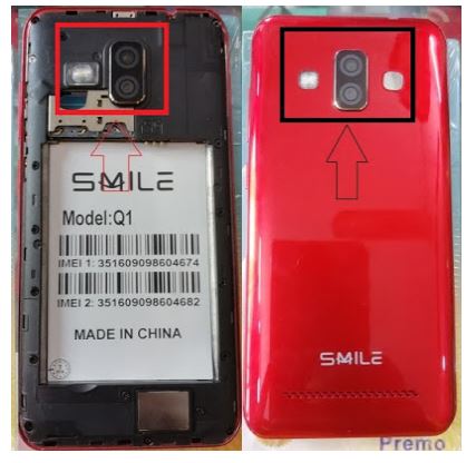 Smile Q1 Flash File without password