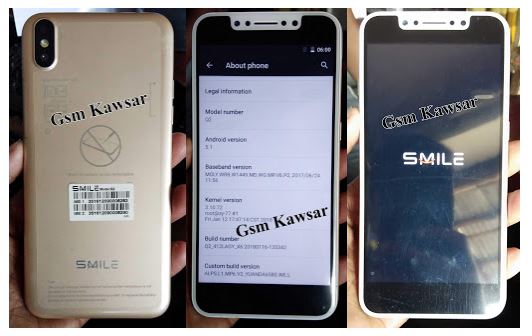 Smile Q2 lx flash file without password