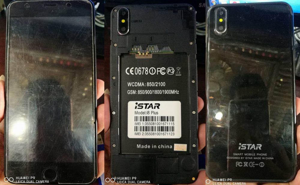 iStar i8 Plus Flash File without password
