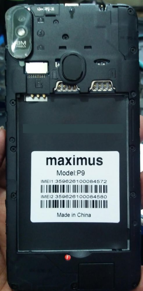  yous volition disclose the official link to download Maximus P Maximus P9 Flash File MT6580 6.0 Firmware Download