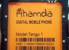Ahamda Tengo 1 flash file