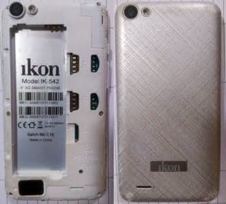 Ikon IK-542 Firmware.