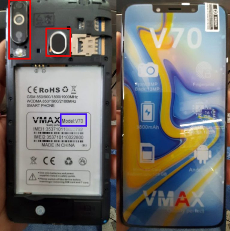 Vmax V70 Flash File