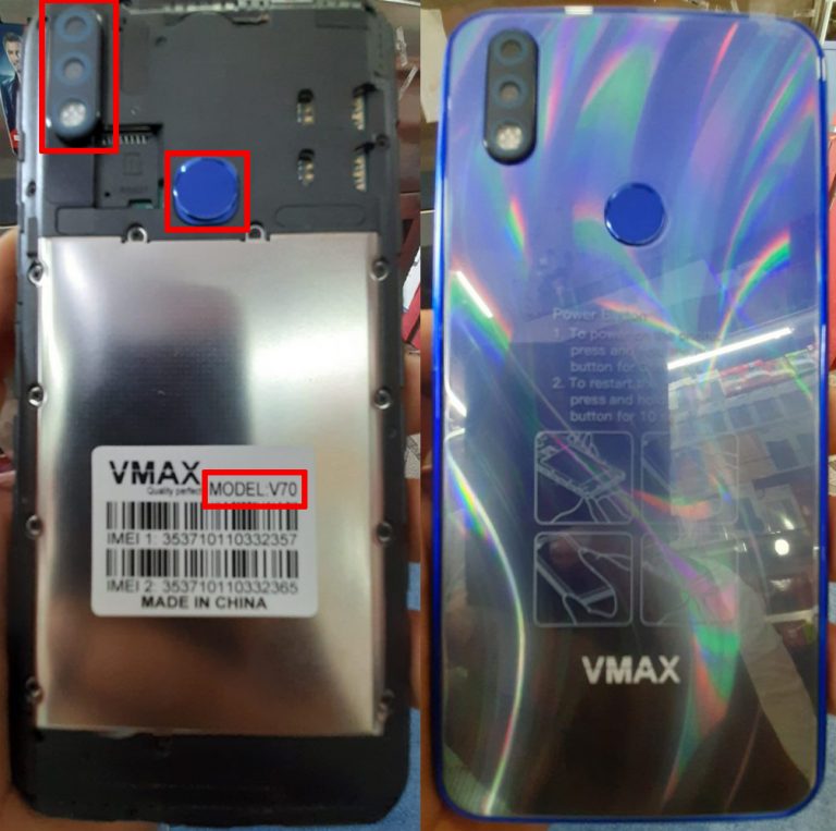 Vmax V70 Flash File