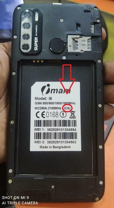 Imam I8 Flash File CA