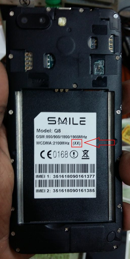 Smaile Q8 XX flash file firmware