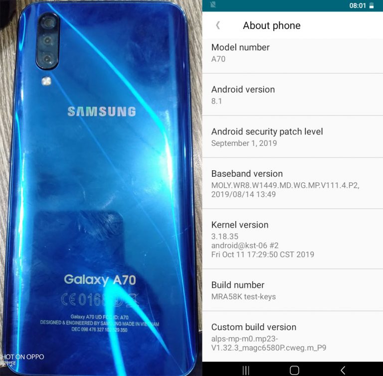 Samsung Clone A70 flash file all version | BestFlashFile.com