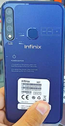 Infinix Smart 3 Plus X627STU Firmware