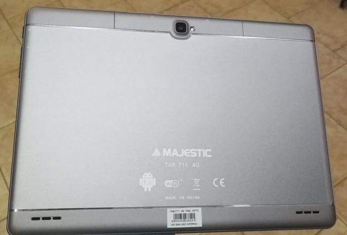 Majestic Tab 711 4G Firmware