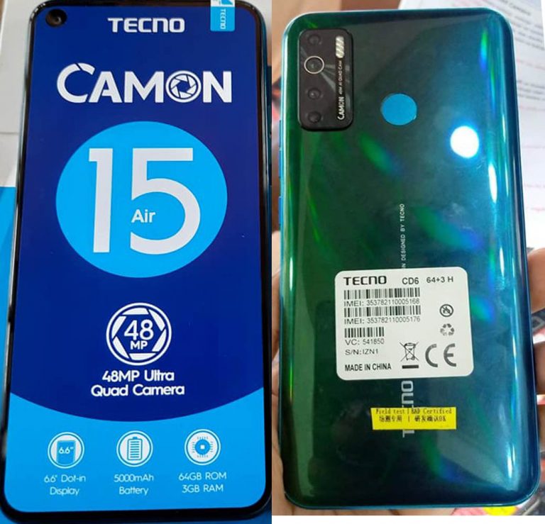 Tecno CD6 Firmware