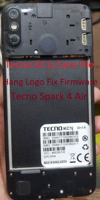 Tecno Spark 4 Air KC1J Firmware