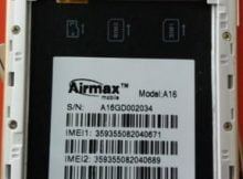Airmax A16 Flash File Tested Firmware