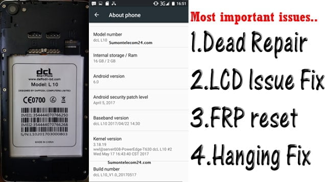 DCL L10 Flash File Tested Firmware