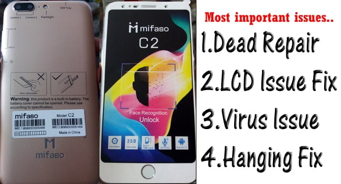 Mifaso C2 Flash File Tested Firmware