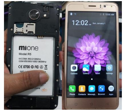 Mione R5 Flash File Tested Firmware