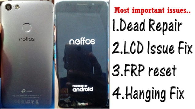 Neffos C9 and C9A Flash File Tested Firmware