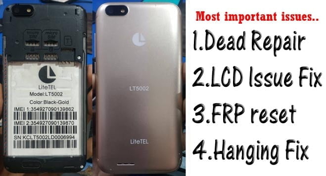 Litetel LT5002 Flash File Tested Firmware