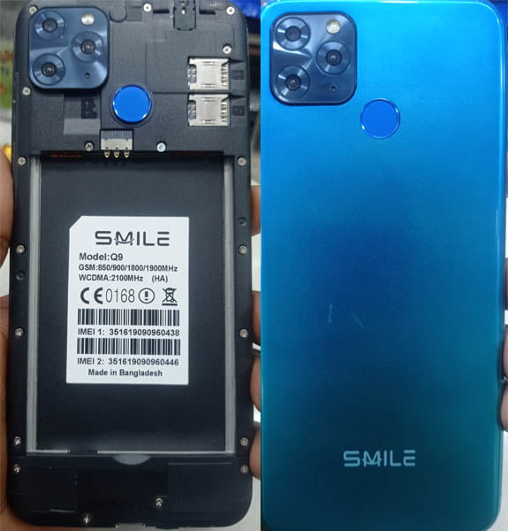 Smile Q9 Flash File HA Firmware