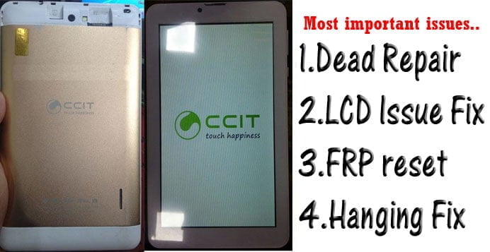 CCIT A78W Tab flash file firmware