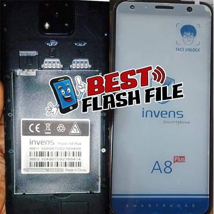 Invens A8 Plus flash file firmware,