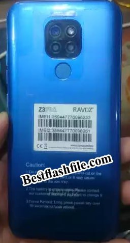 Ravoz Z3 Pro flash file firmware,