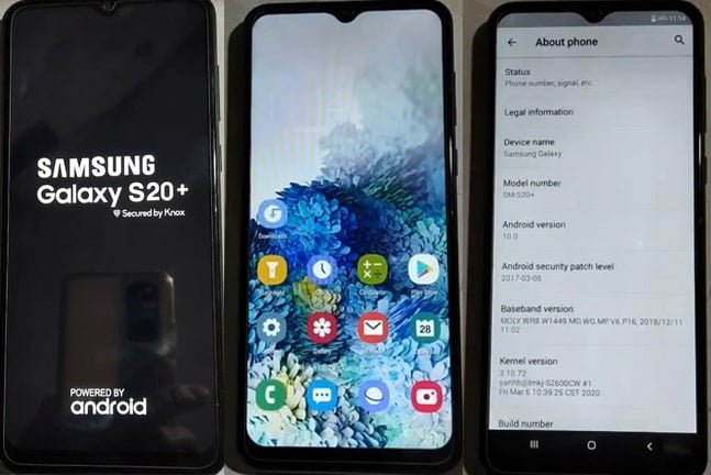 Samsung CLone S20+ flash file firmware,
