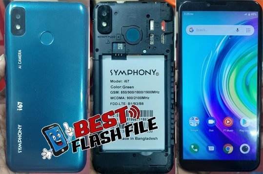 Symphony i67 flash file firmware,