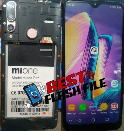 Mione P1+ flash file firmware,