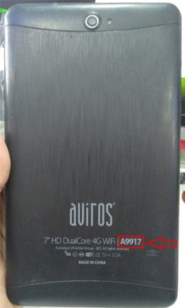 Aviros A9917 flash file firmware,