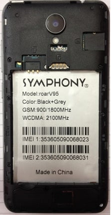 Symphony V95 flash file